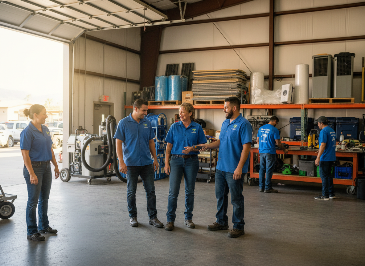 The Water Damage Restoration Thousand Palms team