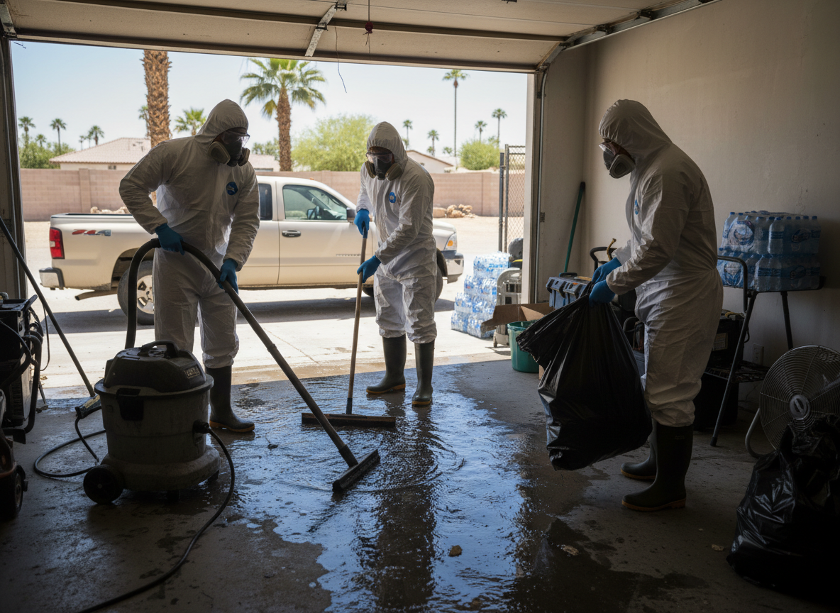 Safe Cleanup Steps After A Sewage Backup In Thousand Palms