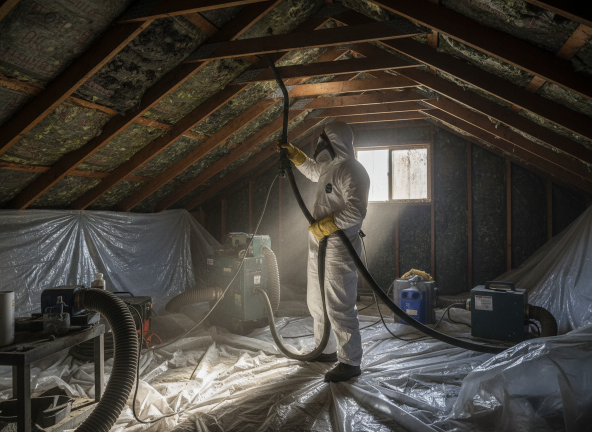 Attic Mold Remediation in Thousand Palms, CA