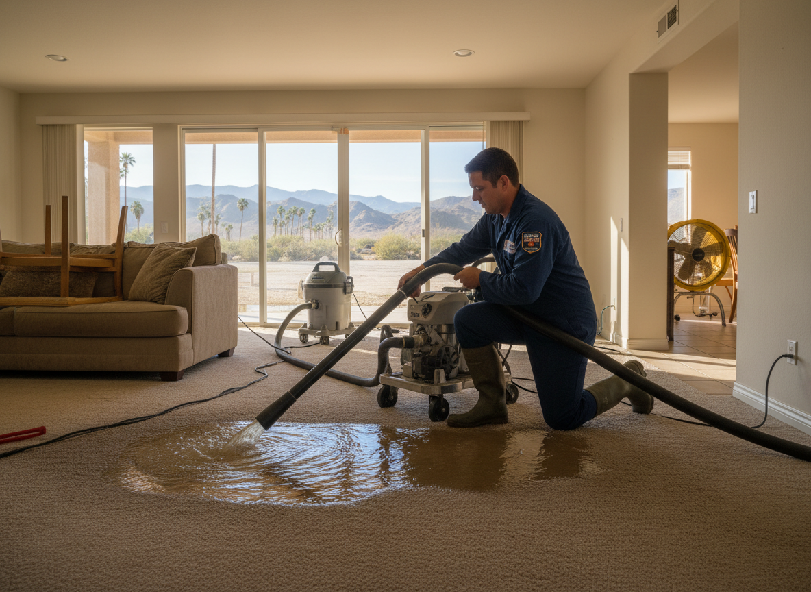 Emergency Water Removal in Thousand Palms, CA