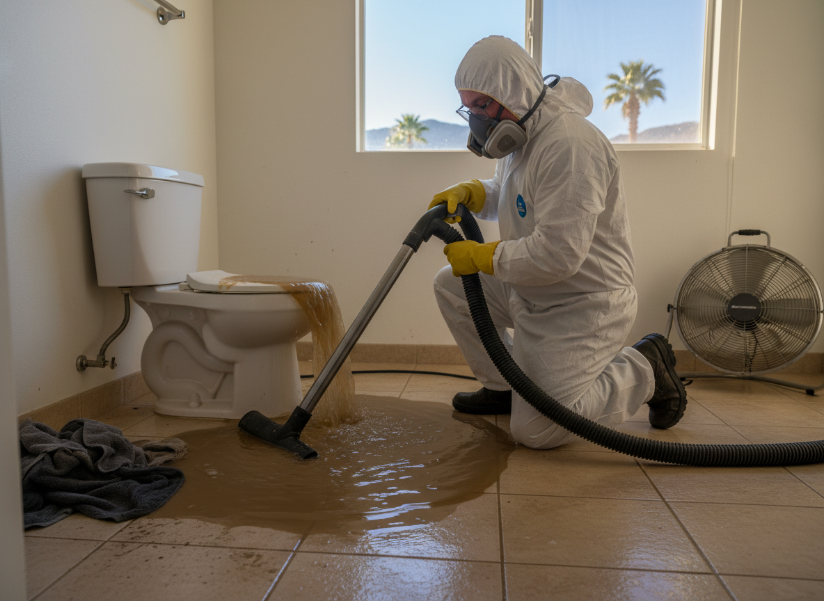 Toilet Overflow Cleanup in Thousand Palms, CA